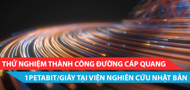 Thử nghiệm thành công đường cáp quang 1 Petabit/giây tại Viện Nghiên Cứu Nhật Bản