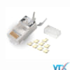 Hạt mạng Cat6A FTP chống nhiễu có đuôi