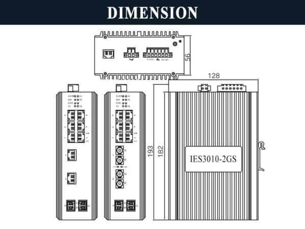 Upcom IES3010-2F-2GS