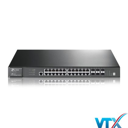 Switch Quản Lý JetStream L3 Stackable 28 port Gigabit | PN: T3700G-28TQ