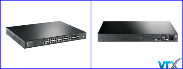 Switch JetStream quản lý L2+ Stackable 28 port Gigabit | PN: T2700G-28TQ