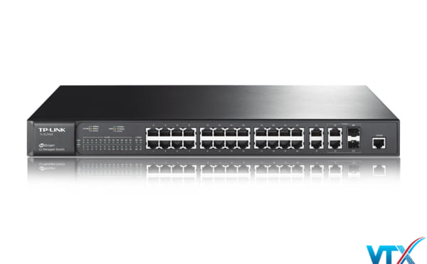 Switch quản lý JetStream 24-port + 4-port L2 TP-Link | PN: TL-SL3428