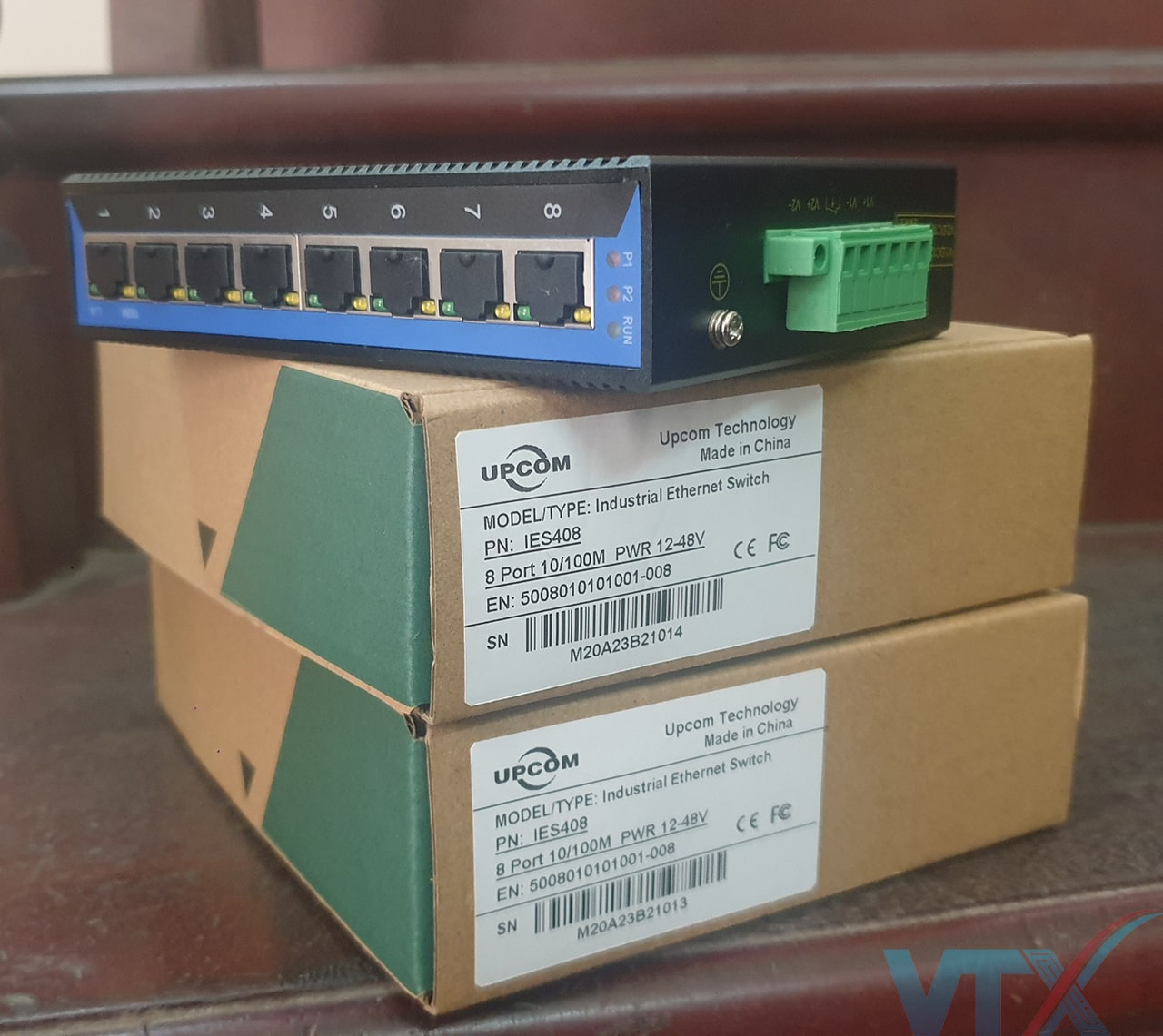 Switch công nghiệp Upcom 8 port 10 / 100M Base-T (X) | PN: IES408