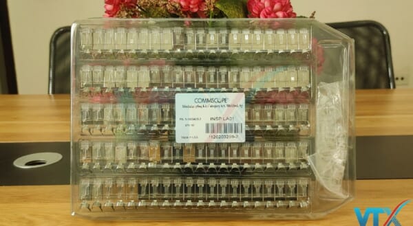 Hạt mạng Cat6A FTP chống nhiễu có đuôi