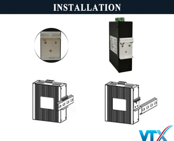 Switch công nghiệp Upcom 4 port RJ45 + 1 port SC | PN:IES405-F