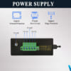 Switch công nghiệp Upcom 4 port RJ45 + 1 port SC | PN:IES405-F