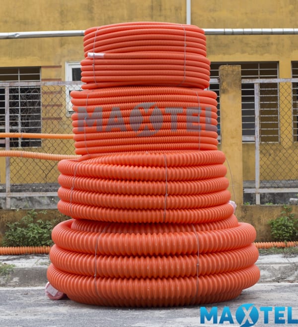 Ống nhựa gân xoắn HDPE MAXTEL