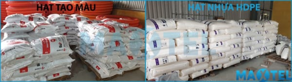 Ống nhựa gân xoắn HDPE MAXTEL