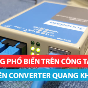 Một số chức năng phổ biến trên công tắc DIP của Converter quang không quản lý