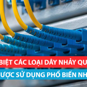 Cách phân biệt các loại dây nhảy quang được sử dụng phổ biến nhất hiện nay