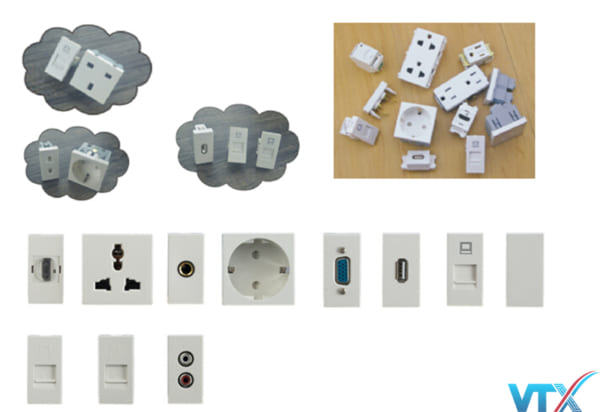 Ổ cắm âm sàn Sino Amigo SFP-3B