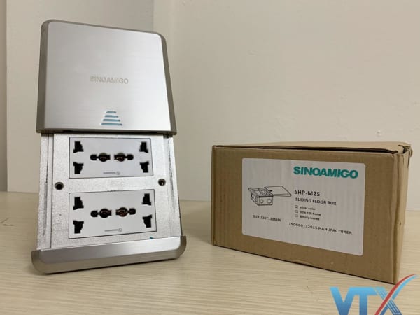 Ổ cắm âm sàn Sino Amigo SHP-M2S