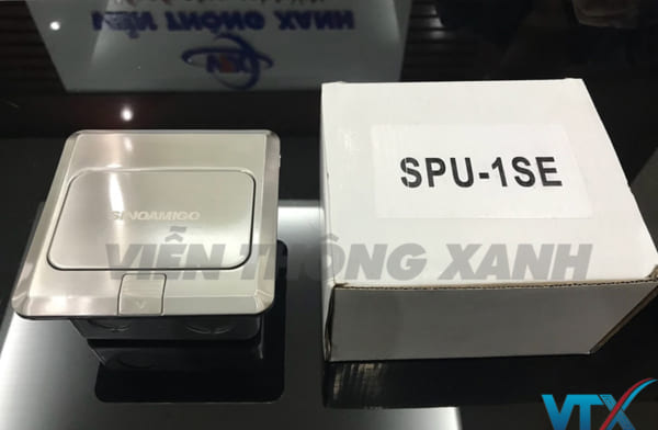 Ổ cắm âm sàn Sino Amigo SPU-1SE
