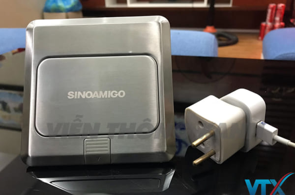 Ổ cắm âm sàn Sino Amigo SPU-1SE