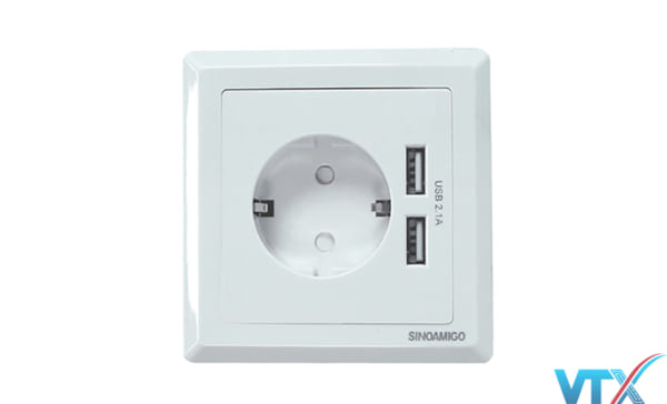 Ổ cắm điện Sino Amigo SW-1EUA