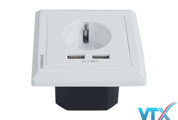 Ổ cắm điện Sino Amigo SW-1EUA