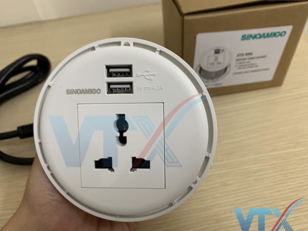Ổ cắm âm bàn Sino Amigo STS-R90