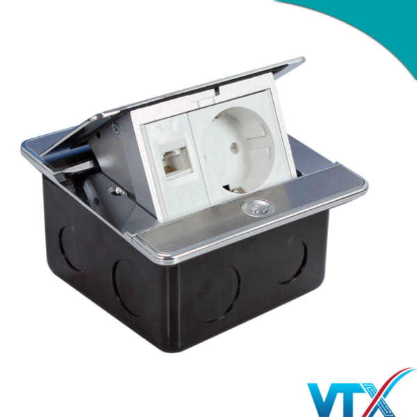 Ổ cắm âm sàn Sino Amigo STS-7B