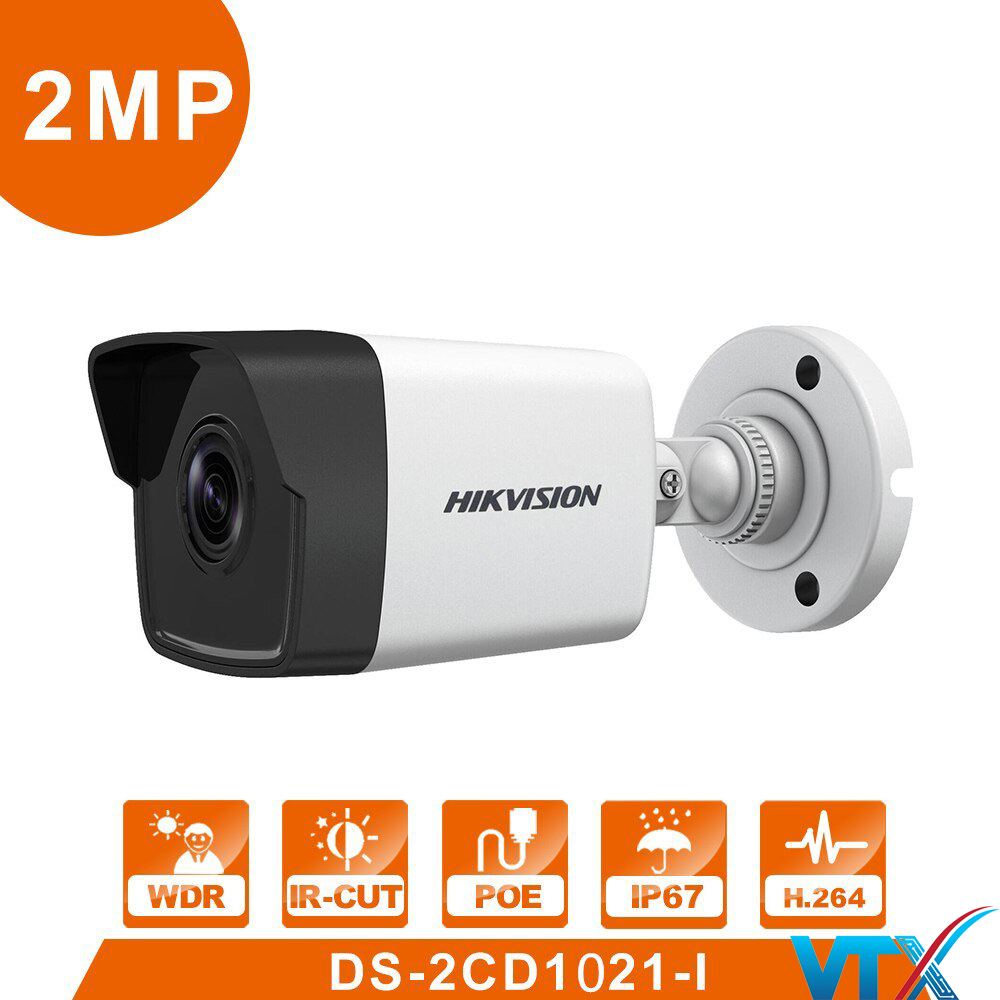 Camera IP hồng ngoại 2.0 Megapixel HIKVISION DS-2CD1021-I