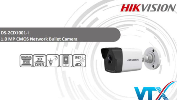 Camera IP HD Hồng ngoại 1MP Hikvision DS-2CD1001-I
