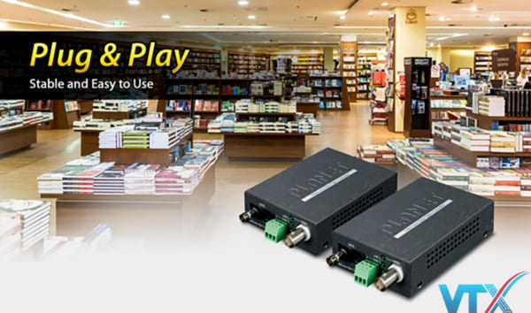 Media converter quang Planet VF-102G-KIT