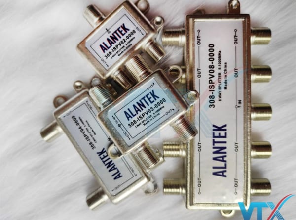 Bộ chia tín hiệu Alantek Spliter 4 cổng 308-ISPV04-0000