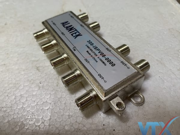 Bộ chia tín hiệu Alantek Spliter 8 cổng 308-ISPV08-0000