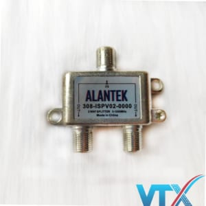 Bộ chia tín hiệu truyền hình Alantek Spliter 2 Way 308-ISPV02-0000