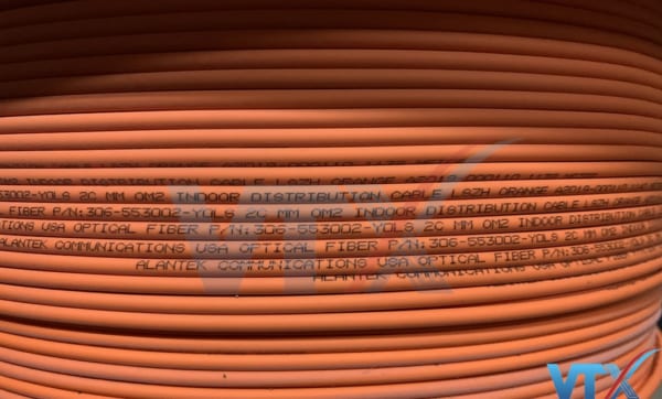 Cáp Quang Alantek MultiMode 2Core Indoor | PN: 306-553002-Y0LS