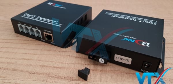 Bộ chuyển đổi quang sang RJ11/RJ12 HDTec 4 port RJ11/RJ12