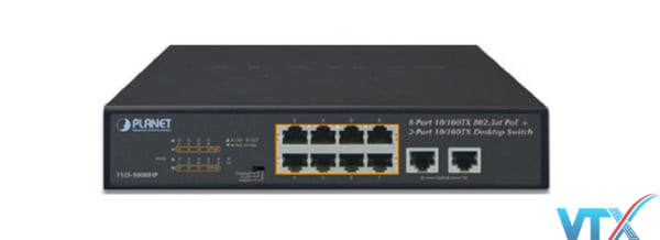 Switch chia mạng PLANET FSD-1008HP