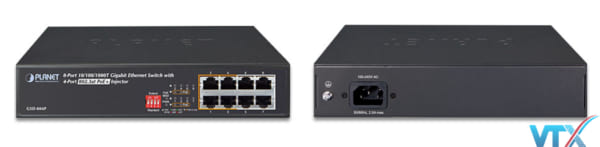 Switch chia mạng PoE PLANET GSD-804P