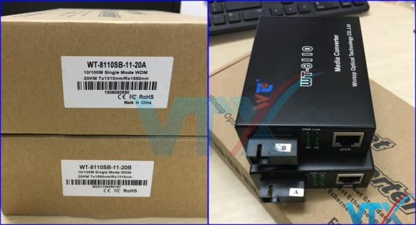 Converter quang Wintop WT-8110SB-11-20AB