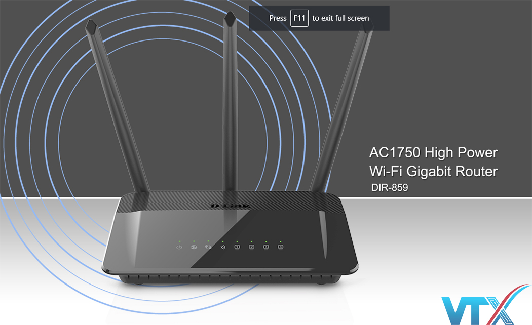 Router Wifi D-Link DIR‑859