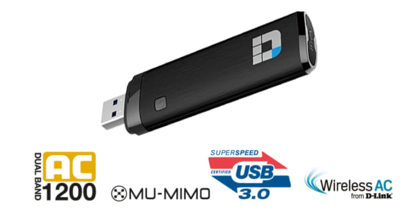 Thiết bị thu sóng không dây USB D-Link DWA-182