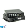 Bộ chuyển đổi quang sang RJ11/RJ12 HDTec 4 Port + 1 Port RJ45 10/100Mbps