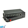 Bộ chuyển đổi quang sang RJ11/RJ12 HDTec 8 Port + 1 Port RJ45 10/100Mbps