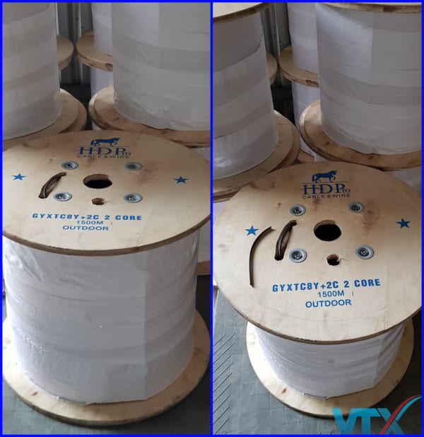 Cáp quang 2FO HDPRO ngoài trời | PN: GYXTC8Y