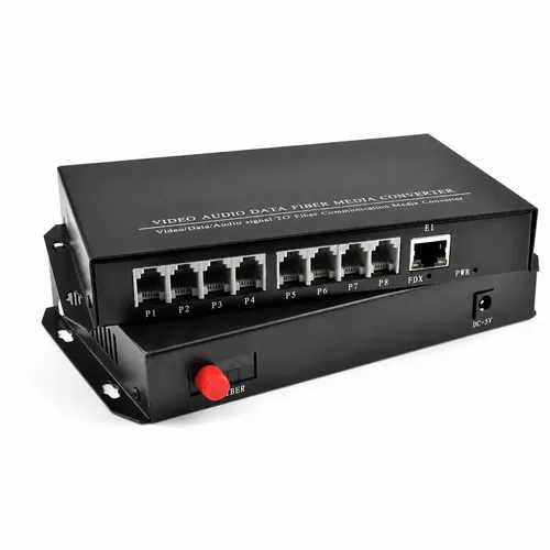 Bộ chuyển đổi quang sang RJ11/RJ12 HDTec 8 Port 2