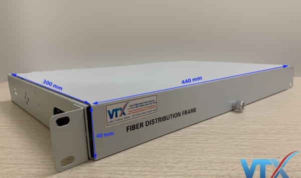 Hộp phối quang ODF 24 FO lắp rack đầy đủ phụ kiện