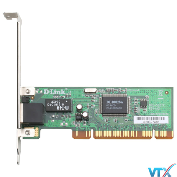 Card Mạng PCI 10/100Mbps D-Link DFE-520TX