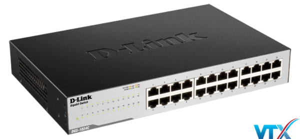Switch chia mạng D-link 24port DGS-1024C