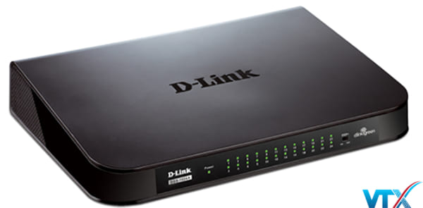 Switch chia mạng D-Link 24port DGS-1024A