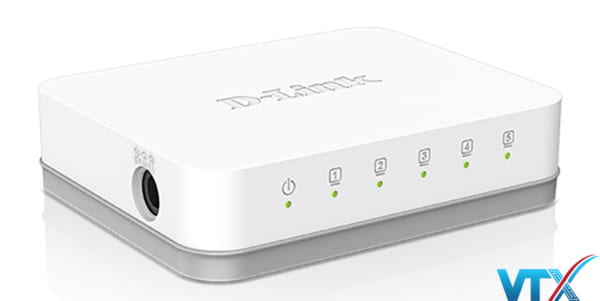 Switch chia mạng D-Link 5Port DGS-1005A