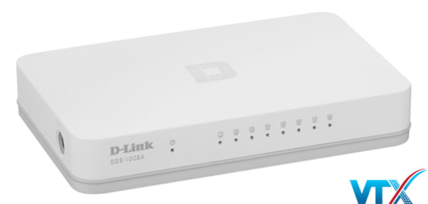 Switch chia mạng D-Link 8port DGS-1008A
