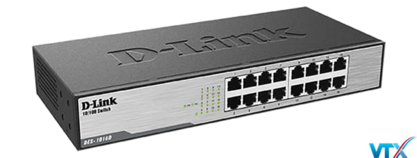 Switch chia mạng D-Link 16Port DES-1016D