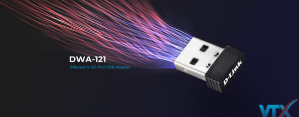 Thiết bị thu sóng không dây USB D-Link DWA-121