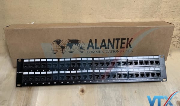 Patch panel 48 port Cat6 ALANTEK 302-201601-48AB