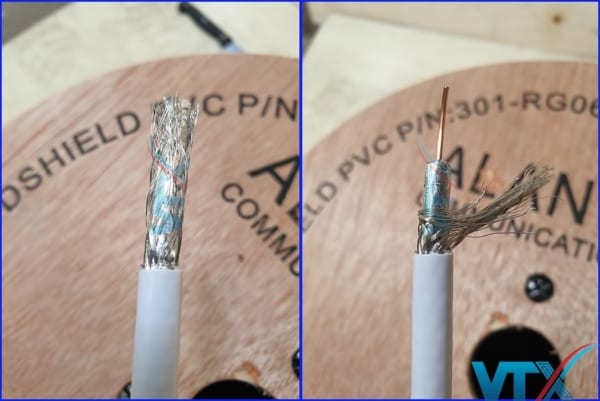 Cáp đồng trục Alantek RG6 301-RG0600-SSWH-1223