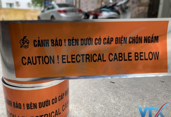 băng cảnh báo cáp điện 500m